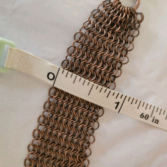 Lot of 4 Boho Choker Necklaces Copper Bronze Gold Colors - Picture 6 of 16